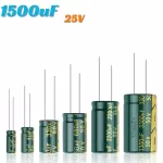Tụ Hóa 1500uF 25V 10x20mm